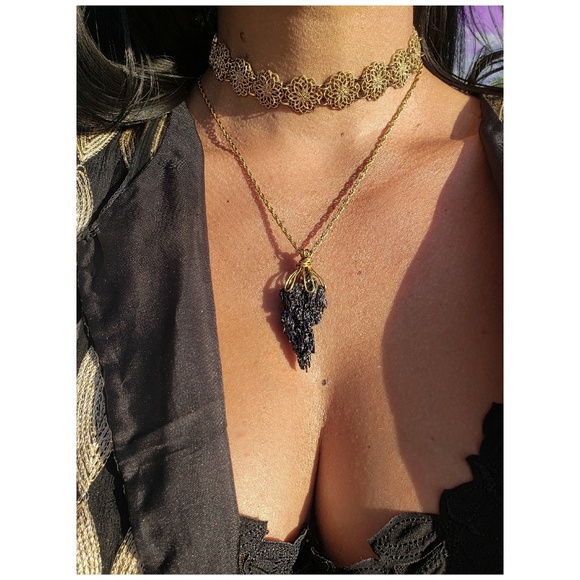 Kameleon Jewelry - rainbow carborundom necklace K🦎K